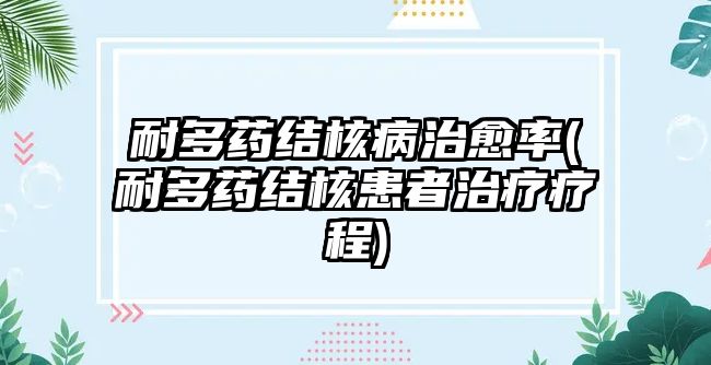 耐多藥結(jié)核病治愈率(耐多藥結(jié)核患者治療療程)